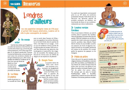 guide touristique pour enfants - voyage en famille