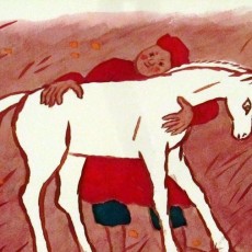 Conte mongol - cheval blanc de Suho