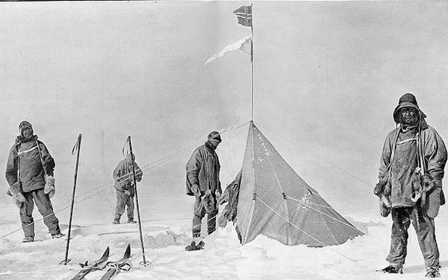 Pôle Sud : Amundsen et Scott