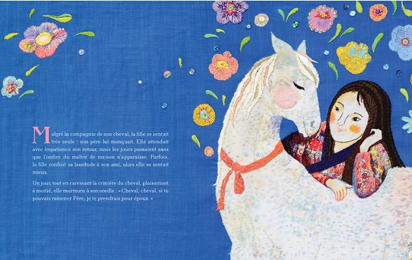 La fille et le cheval blanc - Aux origines de la soie en Chine