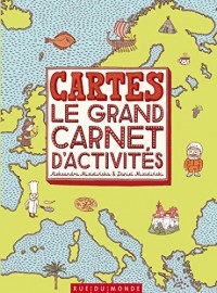 cartes : le grand carnet d'activités - Rue du monde