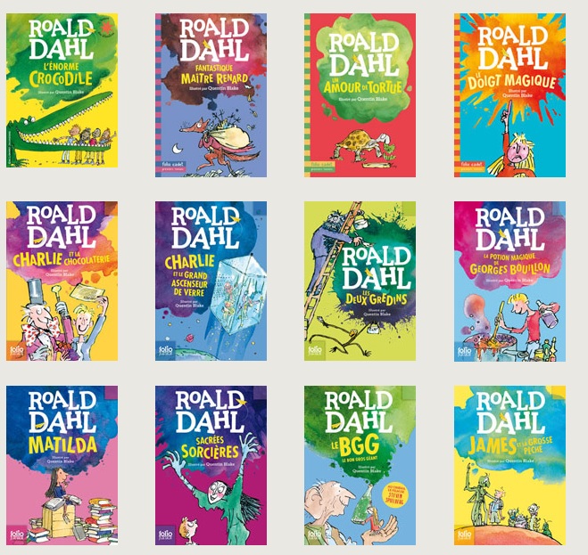 Roald Dahl - centenaire - gallimard jeunesse