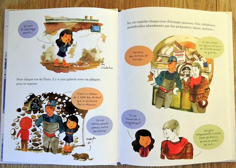 Igor et Souky dans les égouts - livres pour enfants sur Paris