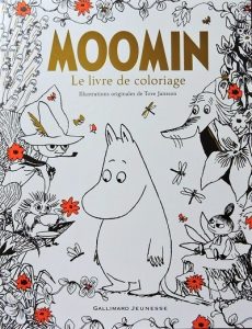 livre de coloriage Moumin - Gallimard Jeunesse