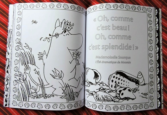 livre de coloriage Moumin - Gallimard Jeunesse