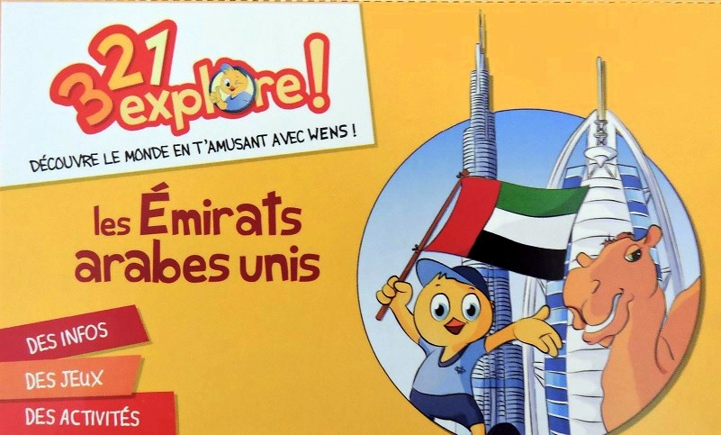 "3,2,1 Explore les Emirats Arabes Unis" de Marina Fahy-Ruiz