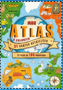 mon atlas à colorier Editions Piccolia