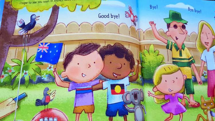 Livre en anglais pour enfants : I'm Max from Sydney