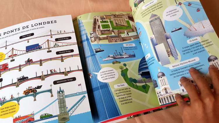 mon grand livre illustré de Londres - Usborne