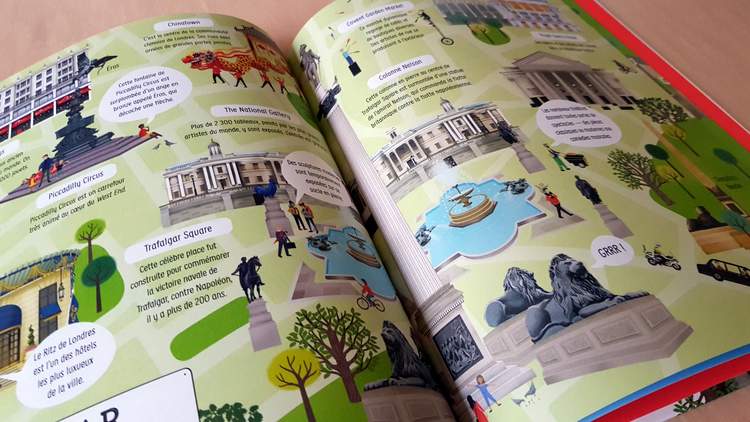 mon grand livre illustré de Londres - Usborne