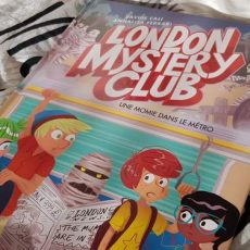 BD : London Mystery Club : une momie dans le métro