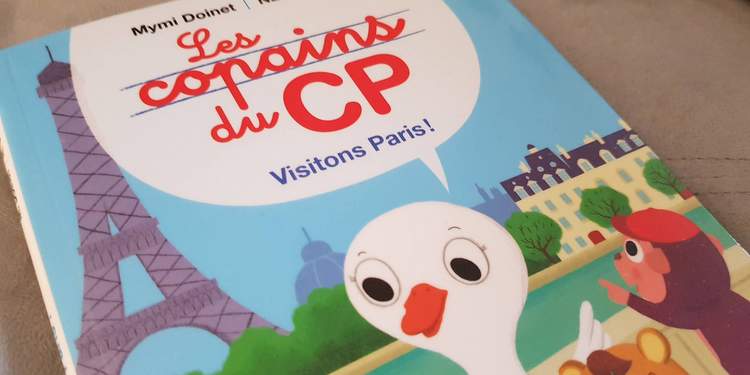 livre premières lectures : les copains du CP visitons Paris