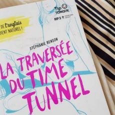 collection de romans junior / ado : tip Tongue : "la traversée du time tunnel"