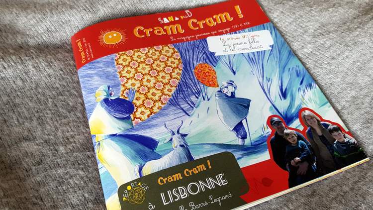 magazine de voyage pour les enfants : Cram Cram à Lisbonne