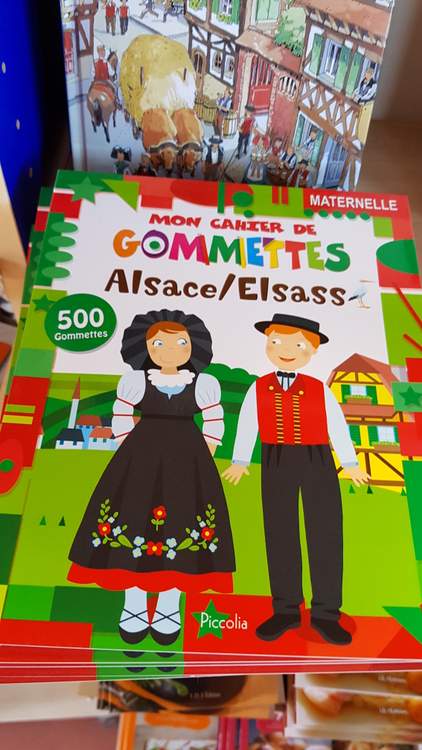 sélection de livres pour enfants sur l'Alsace