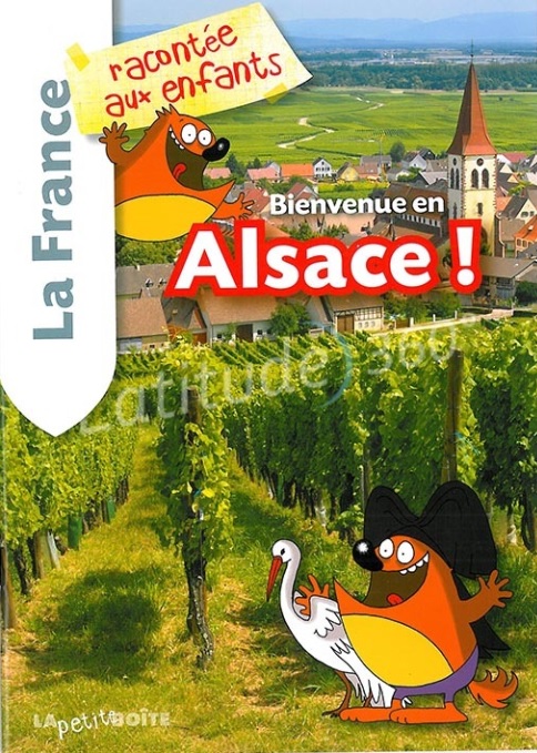 sélection de livres pour enfants sur l'Alsace