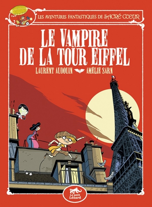 livre pour enfants sur Paris : le vampire de la Tour Eiffel
