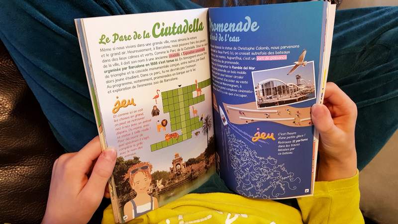 guide de voyage pour les enfants : Barcelone des enfants - bonhomme de chemin