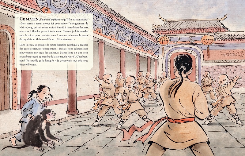Album Shaolin, pays de Kung-Fu