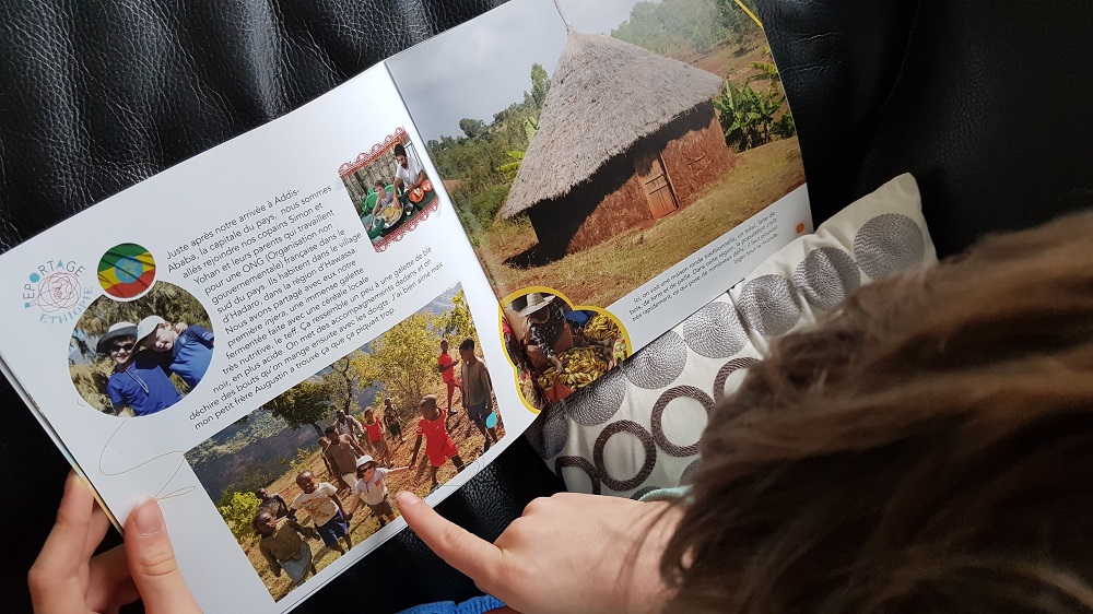 cram cram magazine pour enfant - numéro Ethiopie