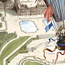 Exposition 2020 : le Château de Versailles dans la bande dessinée - Salle du Jeu de Paume