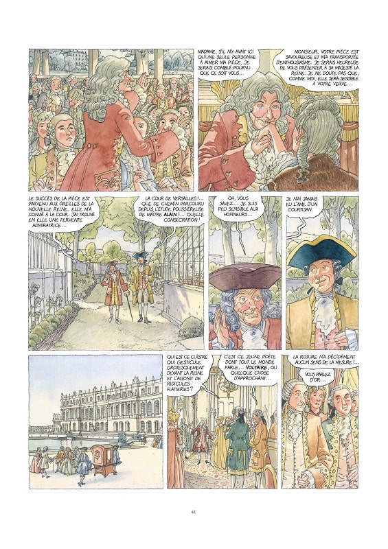 Exposition 2020 : le Château de Versailles dans la bande dessinée