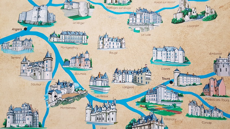 La grande imagerie : les châteaux de la Loire
