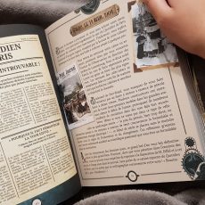 Mystère Eiffel - escape book - Larousse
