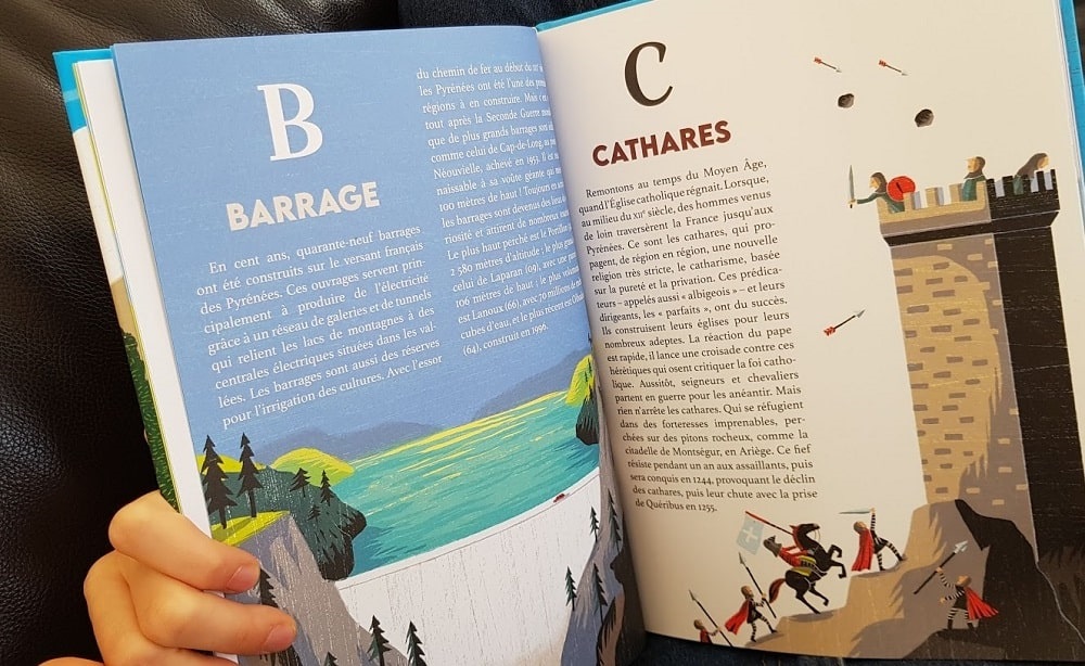 L’abécédaire des Pyrénées - Bénédicte Boucays et Geneviève Laurent (textes), Rémi Saillard (illustrations)