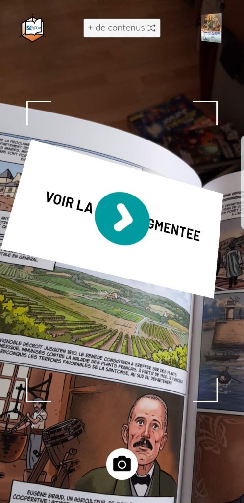BD : la Charente-Maritime - réalité augmentée