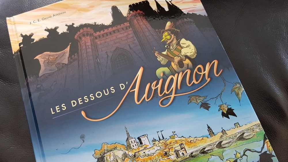BD - les dessous d'Avignon - Editions du Signe