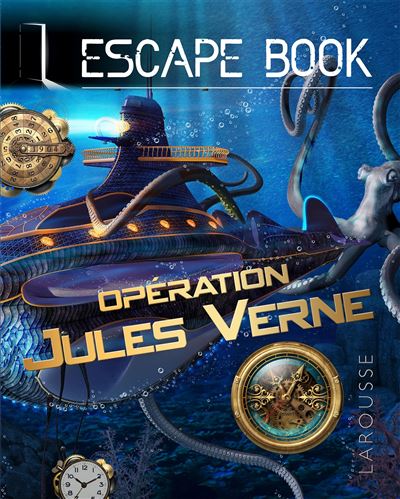 Escape book : opération Jules Verne - Larousse