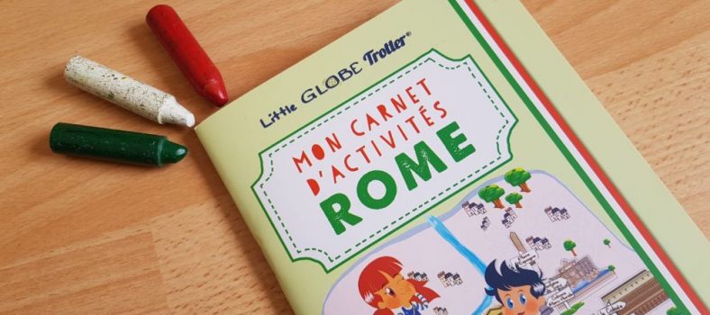 Mon carnet d'activités Rome - little globe trotter- Joyvox