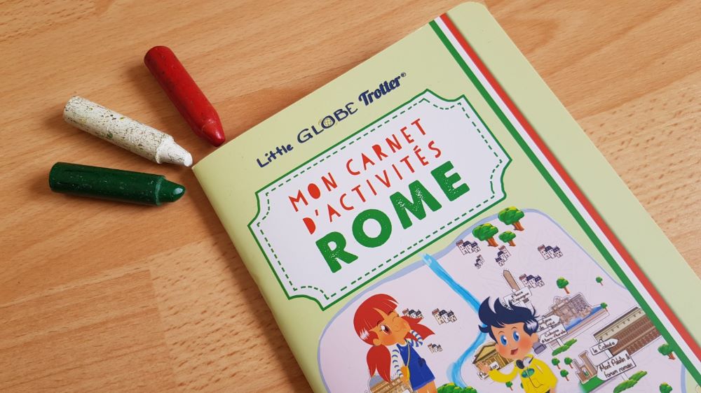 Mon carnet d'activités Rome - little globe trotter- Joyvox