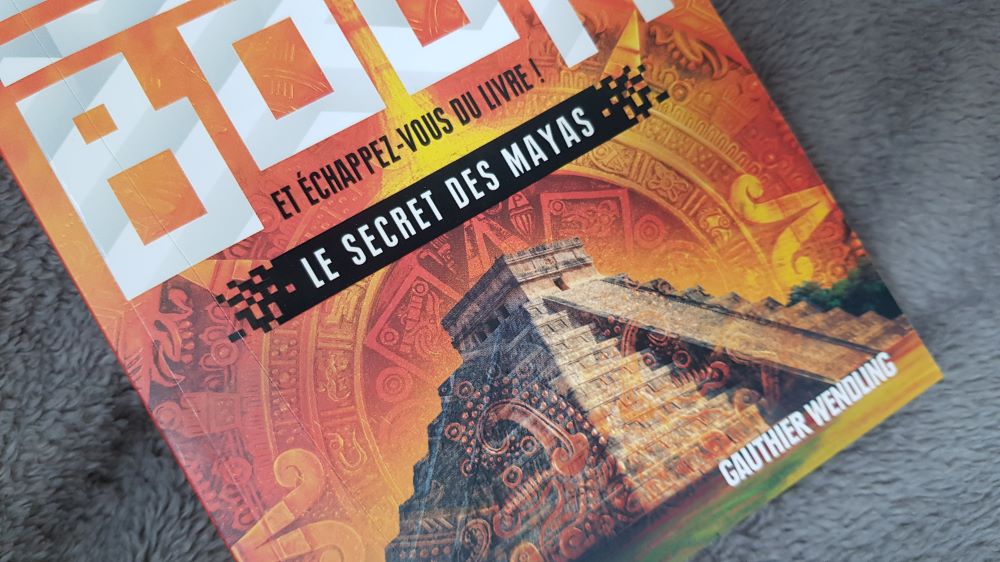 Couverture - Escape book : le secret des mayas de Gauthier Wendling