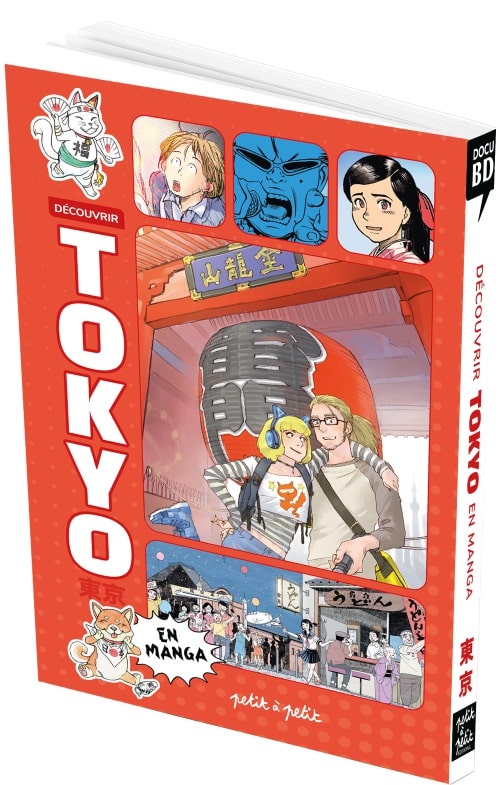 Découvrir Tokyo en Manga - Editeur : petit à petit