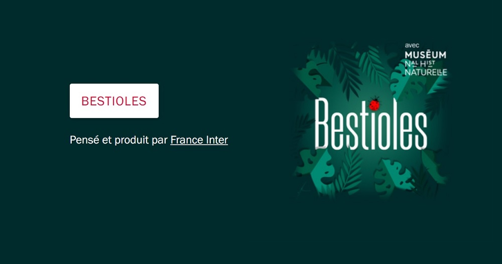 Podcast - France Inter - Les bestioles