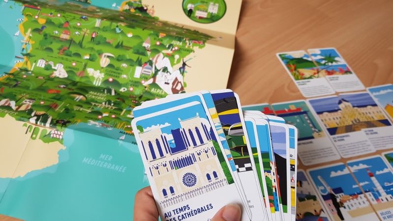 French Tour : jeu de cartes pour découvrir la France