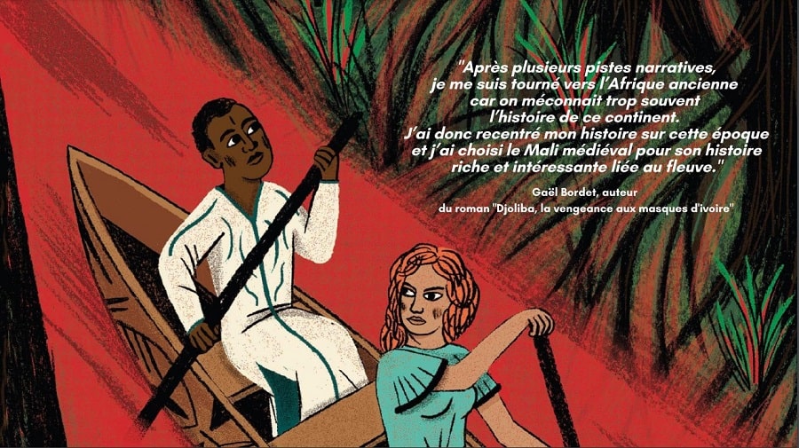 Djoliba, la vengeance aux masques d'ivoire - roman sur le Mali médiéval