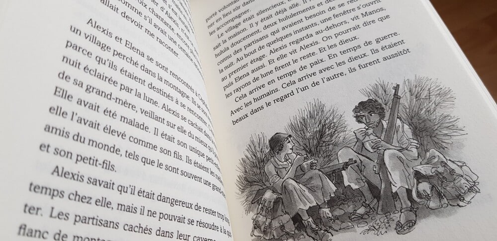 "Un été à Ithaque, l'odyssée de Nandi" de Michael Mourpurgo, illustré par François Place