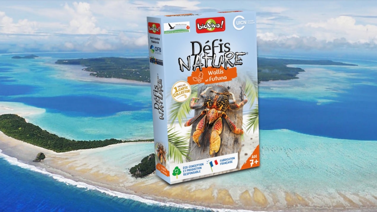Défis nature : Wallis et Futuna - Jeu de cartes sur les animaux