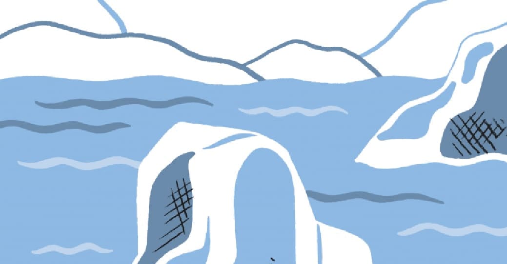 Amaterra - Imagier des Pays nordiques : l'iceberg