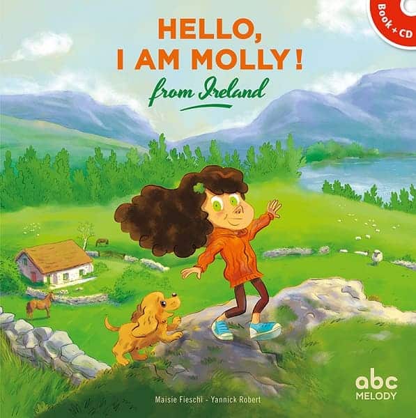 Livre enfant sur l'Irlande : Hello I'm Molly from Irland