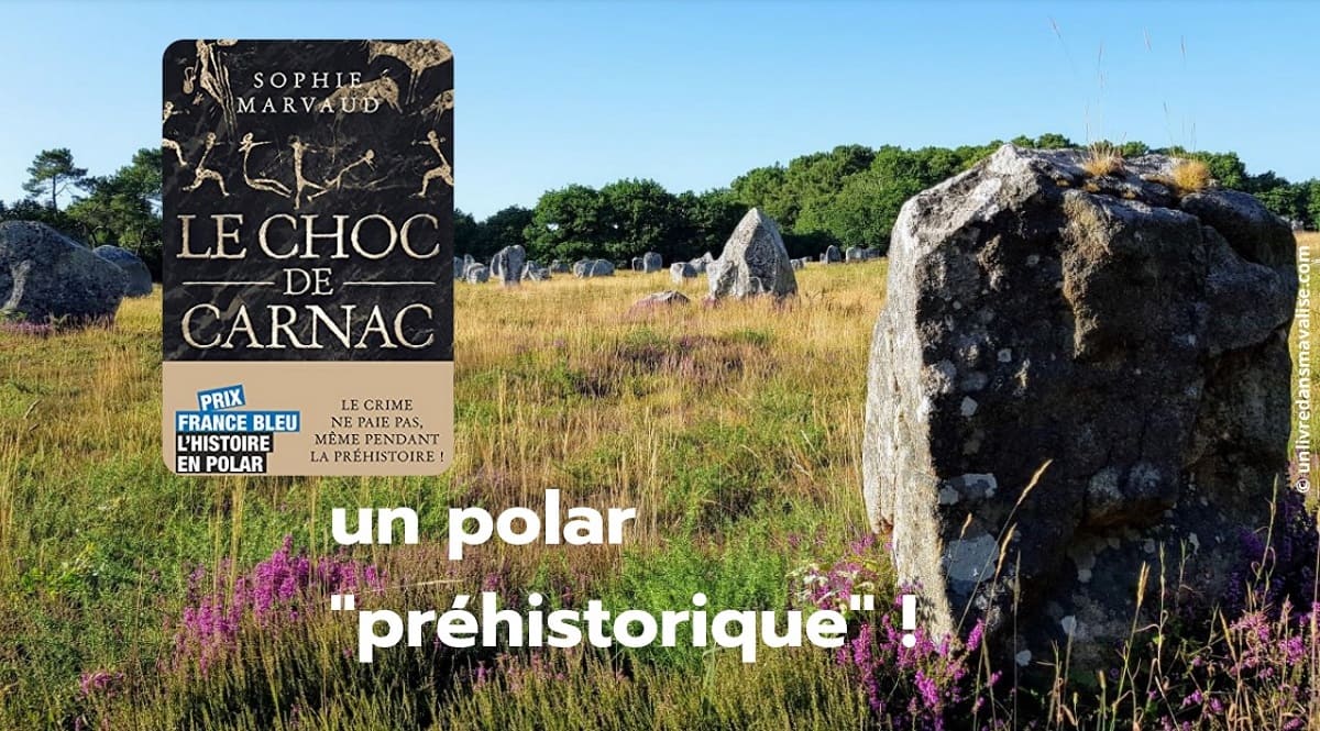 Le choc de Carnac" roman de Sophie Marvaud