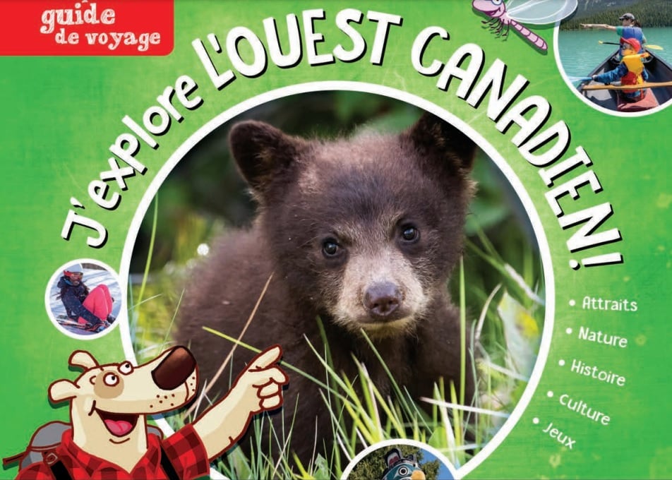 Guide J'explore l'ouest canadien - guide de voyage pour les enfants dès 7 ans