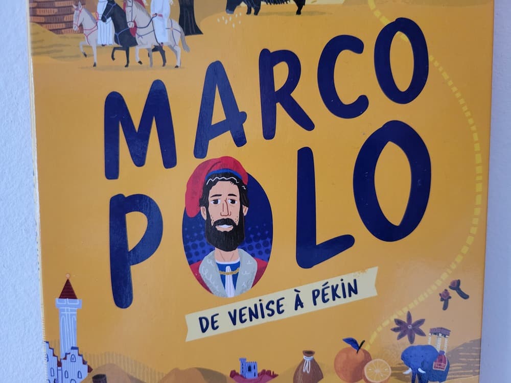 Marco Polo, de venise à Pékin - éditions Nathan