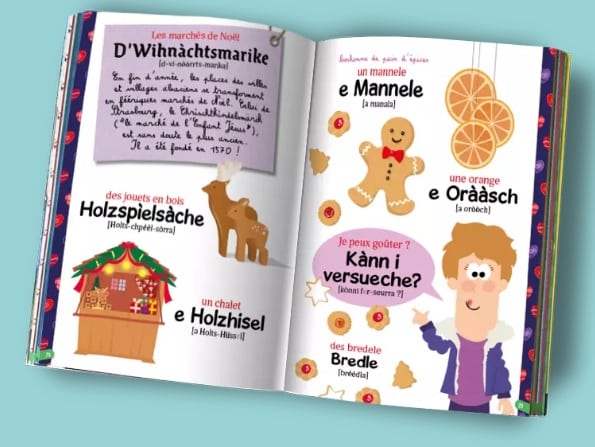 L'alsacien, guide de conversation des enfants - Editions Bonhomme de chemin