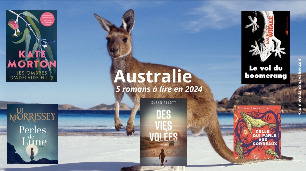 5 romans sur l'Australie