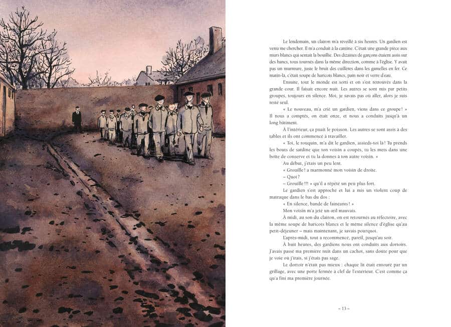 L'évadé de Belle-Ile de Philippe Nessmann, illustré par Piero Macola
