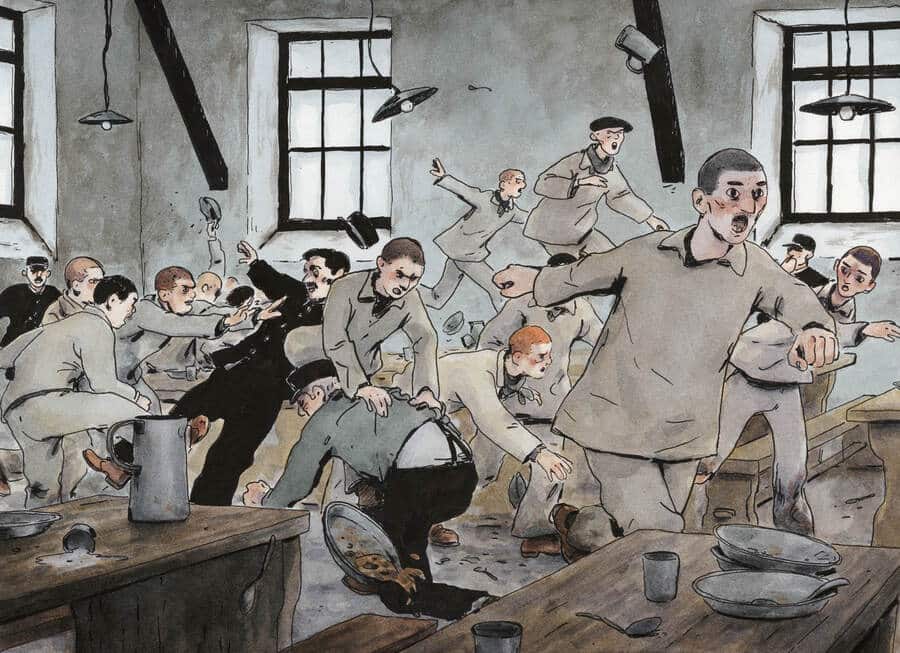 L'évadé de Belle-Ile de Philippe Nessmann, illustré par Piero Macola